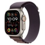 APPLE Watch Ultra 2 49mm - Boitier En Titane Et Bracelet Boucle Alpine Indigo M