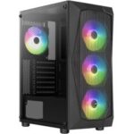 Boîtier Gamer AEROCOOL Falcon ARGB - Noir