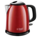 Bouilloire RUSSELL HOBBS Compacte Colours Plus 1L - Rouge