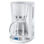 Cafetière Électrique RUSSELL HOBBS Inspire 1.25L - Blanc