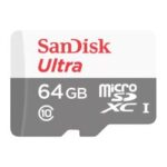 Carte Mémoire SANDISK 64Go Ultra micro SDHC UHS-I
