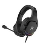 Casque Filaire Gaming Alpha Omega Players Atom RGB - Noir