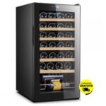 Cave à Vin 28 Bouteilles LIVOO GS145 - Noir