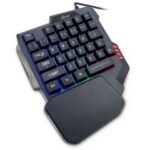 Clavier Filaire Gamer NITROX KB-3035 RVB – Noir