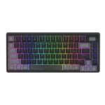 Clavier Filaire Mécanique Gamer Aqirys Adara Mini RGB - Noir et Gris
