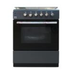 Cuisinière à Gaz CL CL66NVR-TC 4 Feux 60cm - Noir