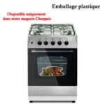 Cuisinière à Gaz UNIONAIRE GAS-C5555S 4 Feux - Silver