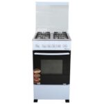 Cuisinière BIOLUX M5005B 4 Feux 50cm - Blanc