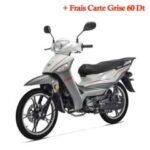 Cyclomoteur ZIMOTA KEE 109 cc - Blanc