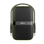 Disque Dur Externe SILICON POWER A60 5To USB 3.2 - Noir&Vert