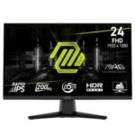 Ecran Gaming MSI MAG 242F 23.8'' Full HD Fast IPS 200Hz