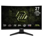 Ecran Gaming MSI MAG 275CF X24 27" Full HD Incurvé 240 Hz
