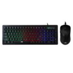 Ensemble Clavier + Souris Gamer Filaire BARACUDA ORCA - Noir