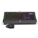 Ensemble Clavier + Souris Filaire Gamer INCA IKG-315G USB - Noir