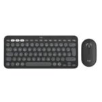 Ensemble Clavier & Souris Sans Fil LOGITECH Combo Pebble 2 - Noir