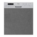 Lave Vaisselle Semi Encastrable FOCUS F502X 12 Couverts - Silver