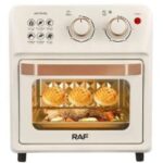 Four Électrique et Friteuse Sans Huile RAF R-5347 14L - Blanc
