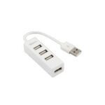 Hub SBOX H-204 USB 2.0 4 Ports - Blanc