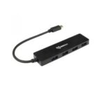 Hub SBOX H-404C 4 Ports TYPEC-USB 3.0 - Noir