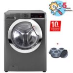 Lave linge Frontal HOOVER DXOA49C3R-80 Smart 9 Kg + Pack 4 Tampons Anti-Vibration