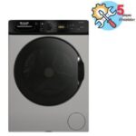 Lave Linge Frontal Inverter BRANDT BLF124QSBL 12kg - Silver
