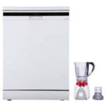 Lave Vaisselle BRANDT 12 Couverts DFP129DW + Blender