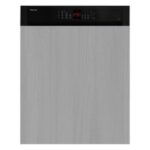 Lave Vaisselle Semi Encastrable FOCUS F502B 12 Couverts - Noir