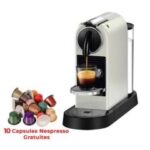Machine à Café NESPRESSO Citiz D113 1L - Blanc