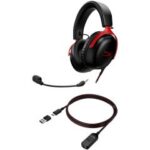 Micro Casque Filaire Gamer HyperX CLOUD III - Noir&Rouge
