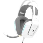Micro Casque Gamer Filaire AQIRYS ALYA - Blanc