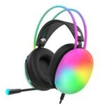 Micro Casque Gamer Filaire INCA IGK-X8S RGB - Noir