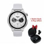 Montre Connectée XIAOMI Watch S4 Avec Redmi Buds 6 Play - Silver