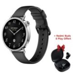 Montre Connectée XIAOMI Watch S4 41mm Avec Redmi Buds 6 Play - Noir