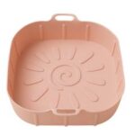 Moule En Silicone Réutilisable Pour Les Friteuses Sans Huile - Rose