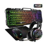 PACK Gaming 4 en 1 SPIRIT OF GAMER PRO-MKH5 RGB - Noir