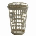 Panier à Linge Plastique Avec Couvercle - Grege