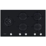 Plaque de Cuisson Encastrable ARISTON AGS-92S-BK 5 Feux 90cm - Noir