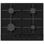 Plaque de Cuisson Encastrable BRANDT BPE6341BA 4 Feux 60 cm - Noir