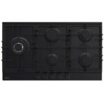Plaque de Cuisson Encastrable FOCUS F4789B 5 Feux 86cm - Noir