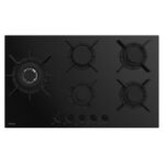 Plaque de Cuisson Encastrable FOCUS F80179BS 5Feux 90cm - Noir