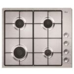 Plaque de Cuisson Encastrable HOOVER HHW6LMX-TK 4Feux 60 cm - Inox