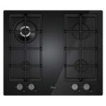 Plaque de Cuisson Encastrable HOOVER HVG6BR4C3B 4Feux 60cm - Noir
