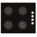 Plaque de Cuisson Encastrable SEG H6400KGSSP 4 Feux 60 cm - Noir