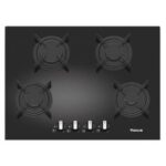 Plaque de Cuisson Encastrable FOCUS F410B 4 Feux 70 cm - Noir