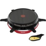 Raclette Multifonction Colormania 3en1 TEFAL RE12A512 850W - Noir&Rouge