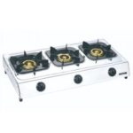 Réchaud à Gaz BIOLUX M-7040X 3 Feux - Inox