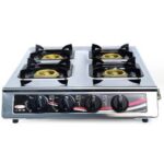 Réchaud à Gaz FLORENCE 7104 4 Feux - Gris