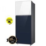 Réfrigérateur SAMSUNG RT42CB66448AEL 415Litres NoFrost - Bleu Marine&Blanc