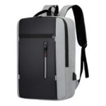 Sac à Dos Pour Pc Portable 15.6'' Avec Port USB - Gris