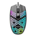 Souris Filaire Gamer HAVIT MS4254 Optique RGB - Noir